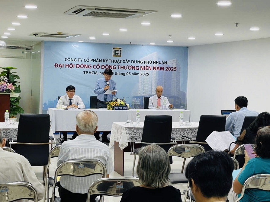 ĐẠI HỘI ĐỒNG CỔ ĐÔNG THƯỜNG NIÊN PNTECHCONS NĂM 2025